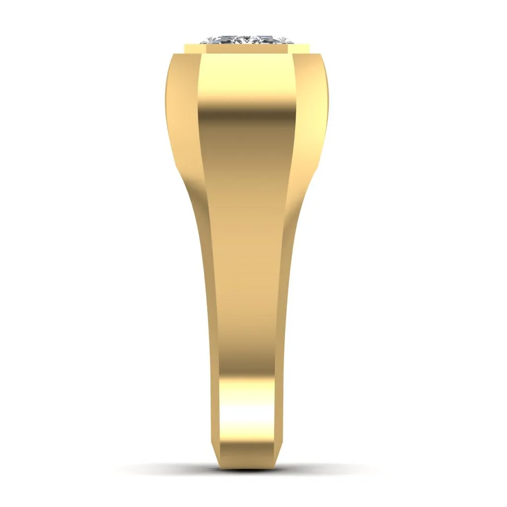 1.75CT Emerald Cut Diamond Men's Ring