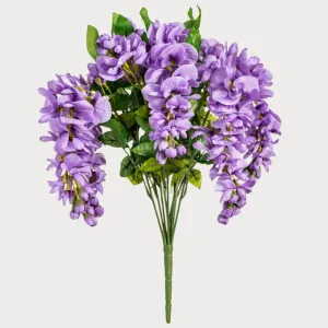 19" Lavender Wisteria Bush