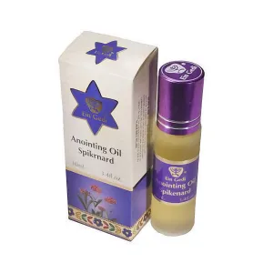 5 x Roll On Anointing Oil Spikenard 0.34 oz - 10 ml. From Holyland Jerusalem