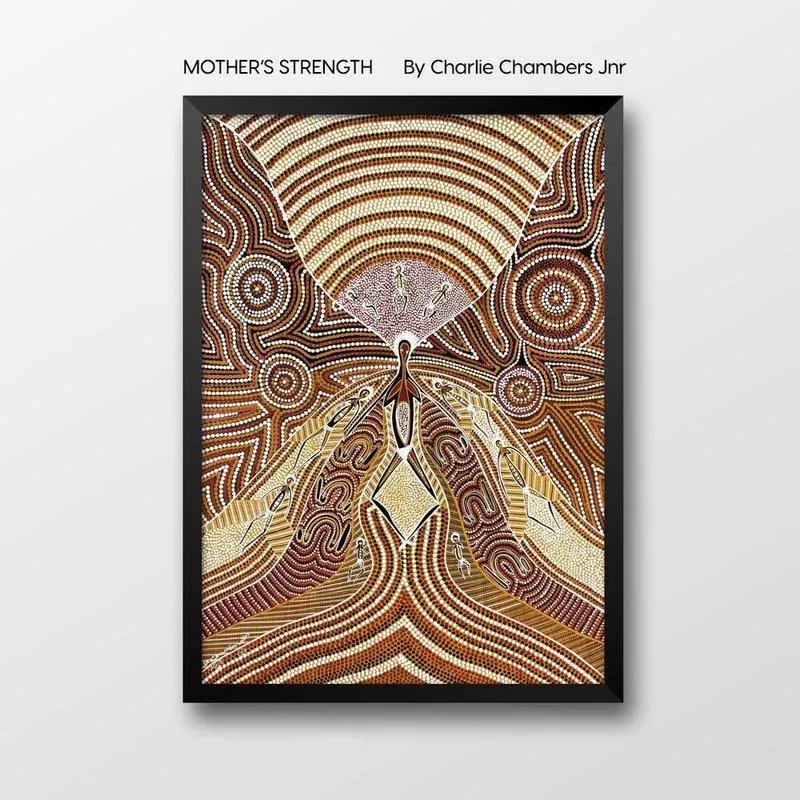 Aboriginal Art Fashion Top Mothers Strength