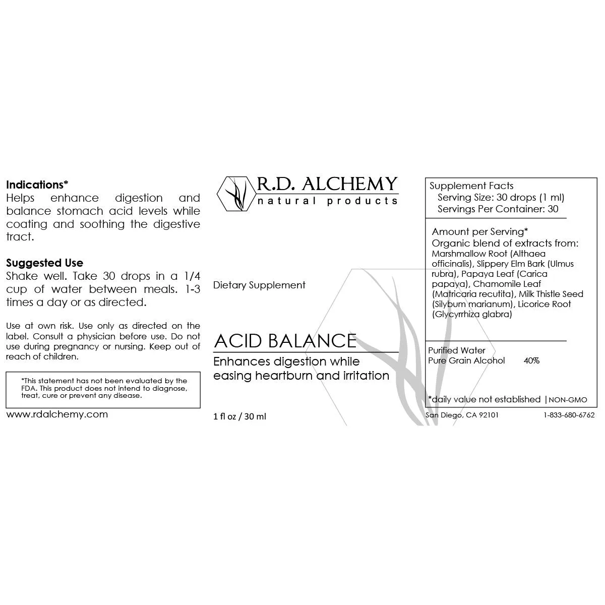 Acid Balance Extract