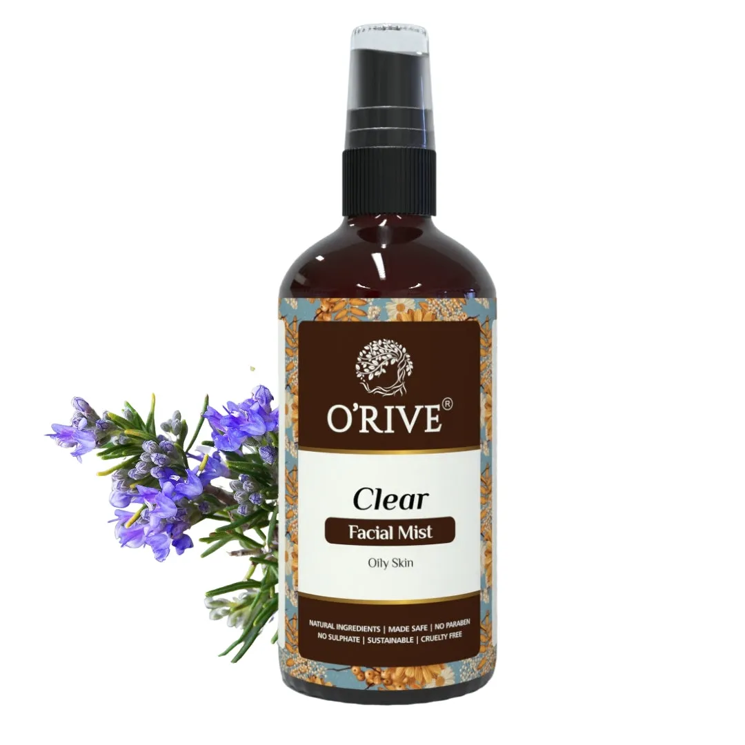 Anti-Acne Toner, Clear Facial Mist for Oil Skin 100ml