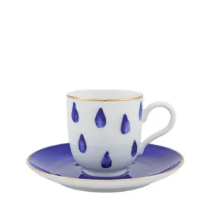 ATLANTICO COFFEE CUP AND SAUCER SET OF 6