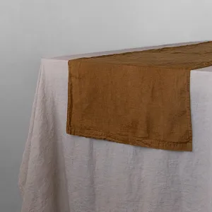 Basix Linen Table Runner - Russo