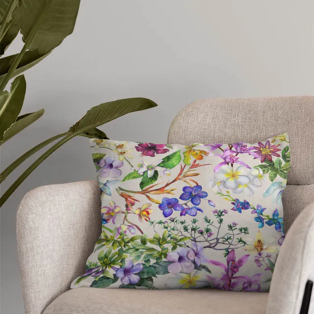 Botanics Linen Curtain Fabric - Natural