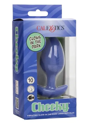 Cheeky Vibrating Gitd Plug Lg Pink