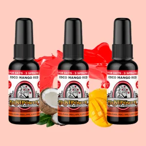 Coco Mango Red Spray Air Freshener Bundle (3 Pack)