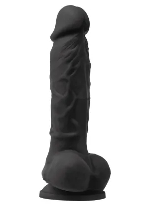 Colours Pleasures Silicone Vibrating Dildo with Balls