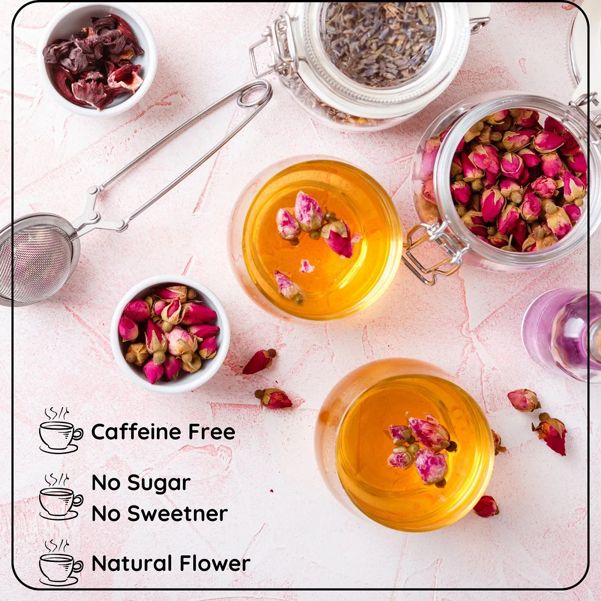 Floral Festive Teas: 5 Blends, 25 Cups