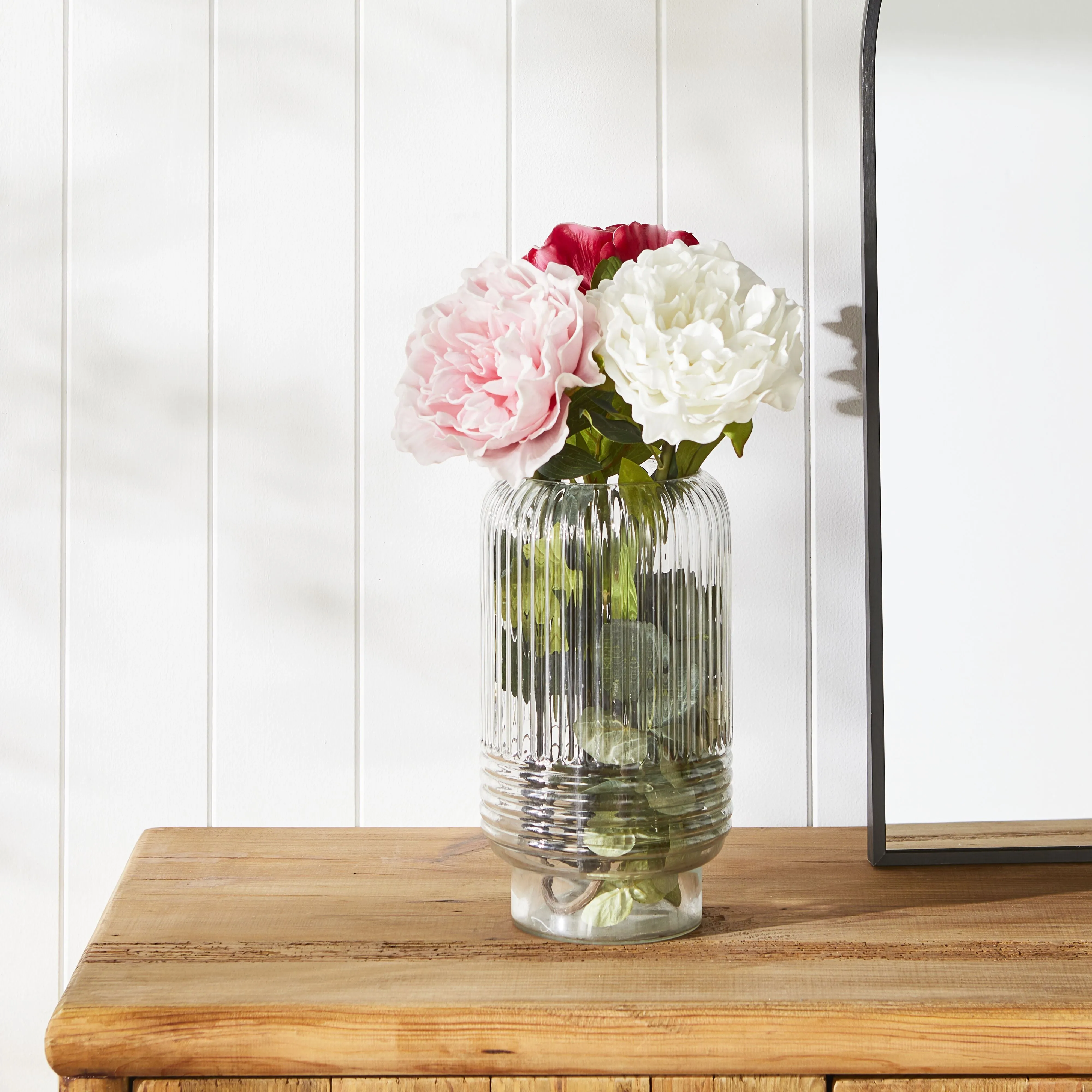 Floriana Peony White 98cm