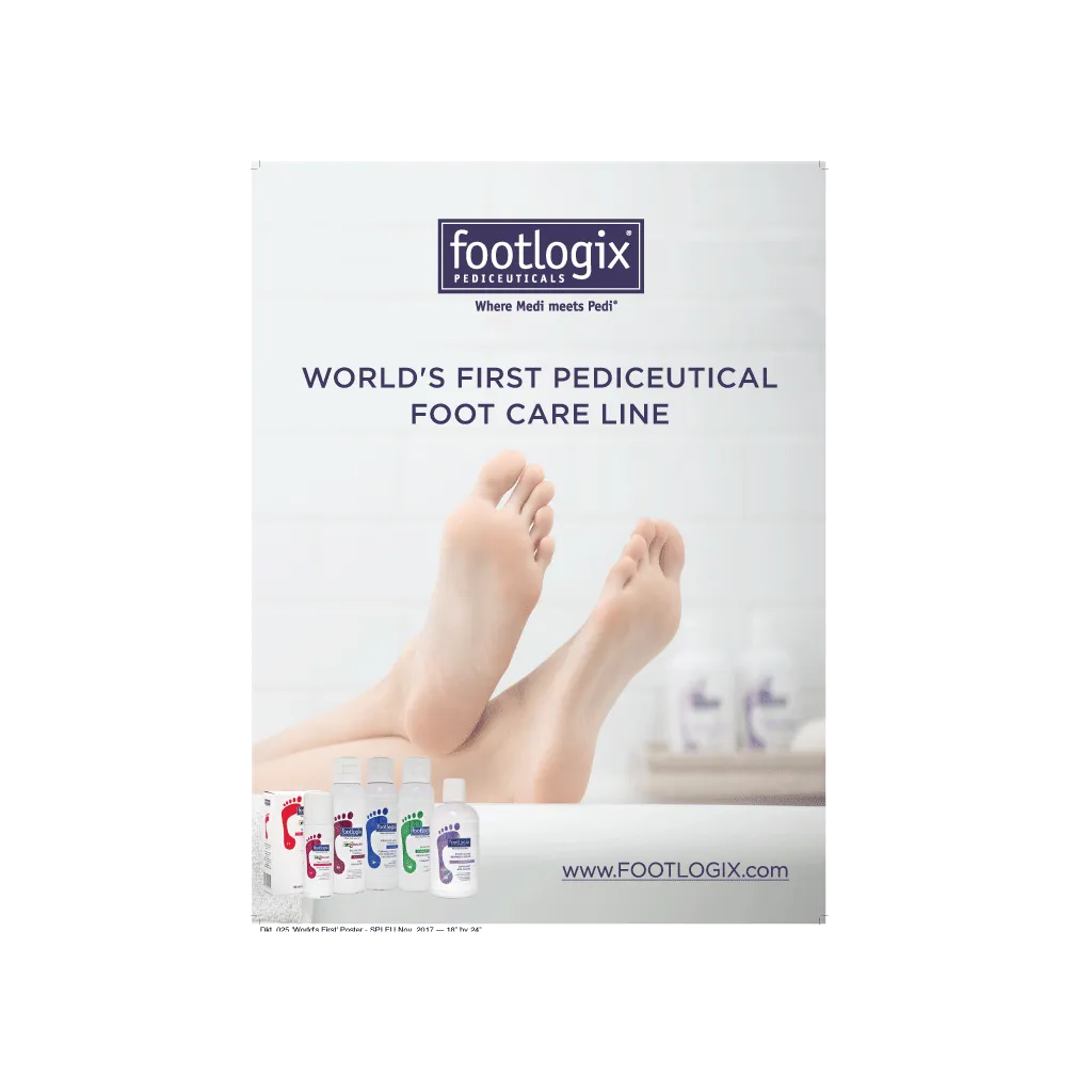 Footlogix Beauty Shot Poster