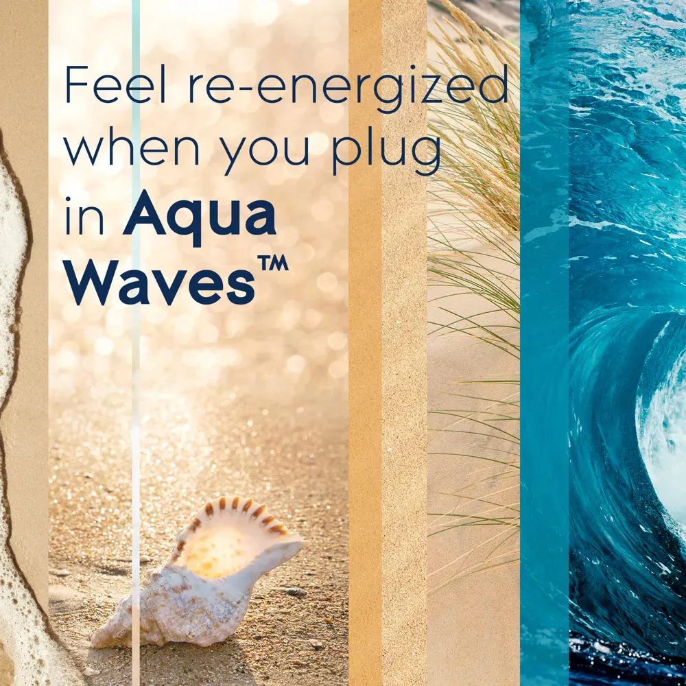 Glade Aqua Waves PlugIns Air Freshener Refill 0.67oz 2pc