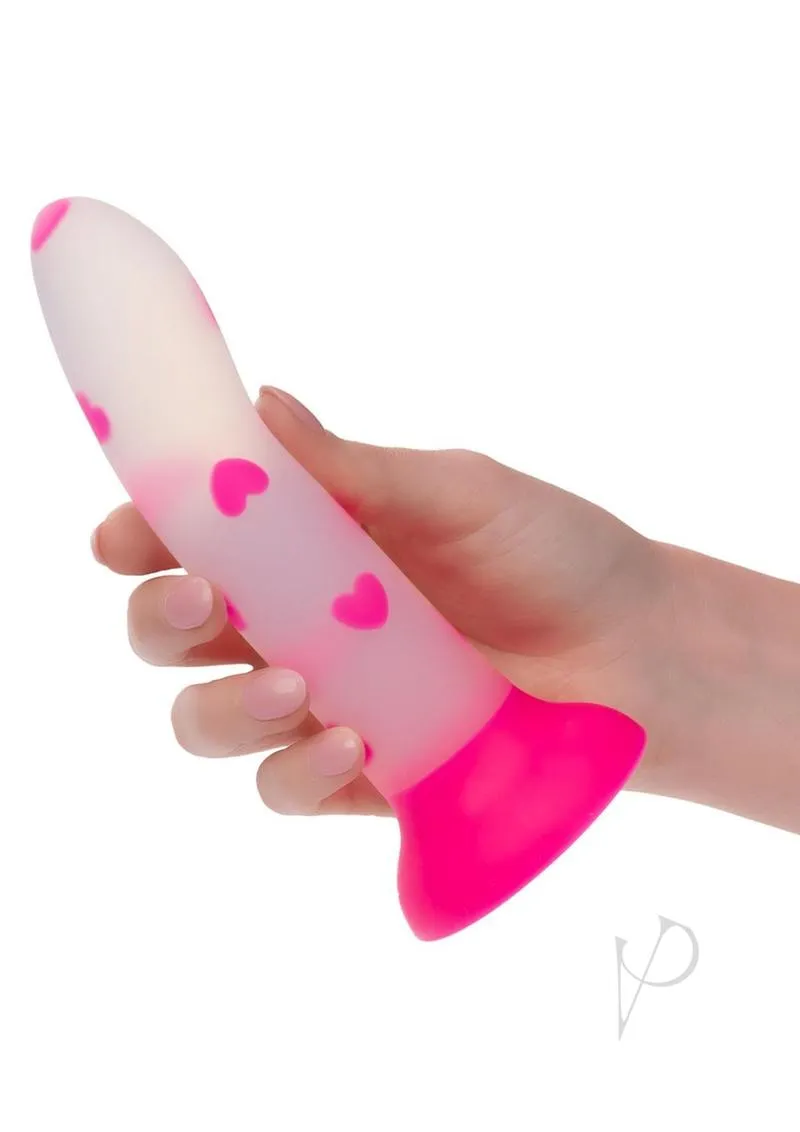 Glow Stick Heart Dildo Pink