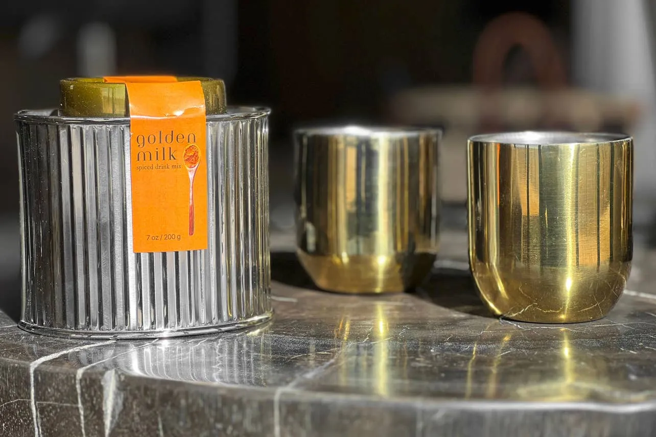 Golden Milk Mix in Decorative Tin
