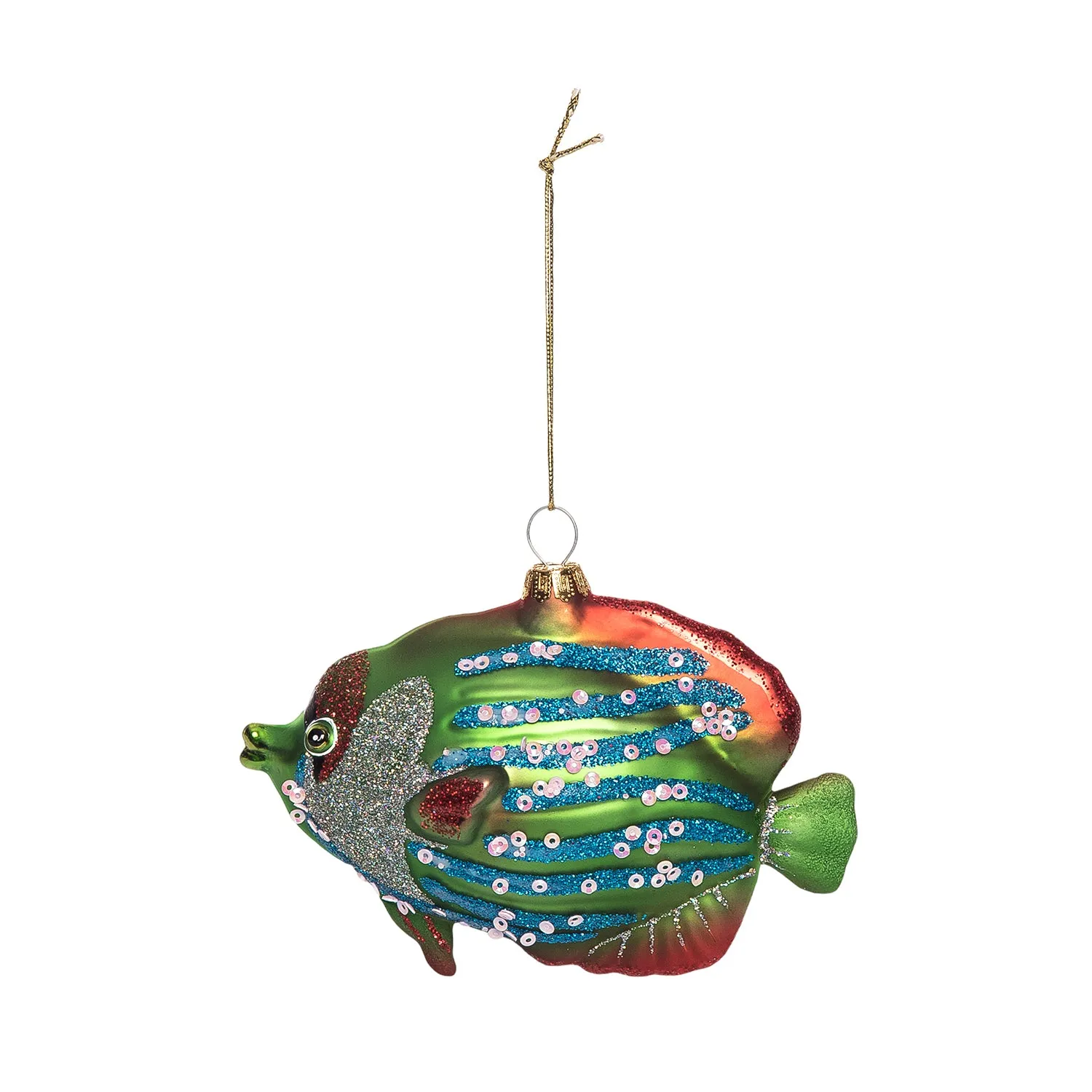 Green Fish Ornament