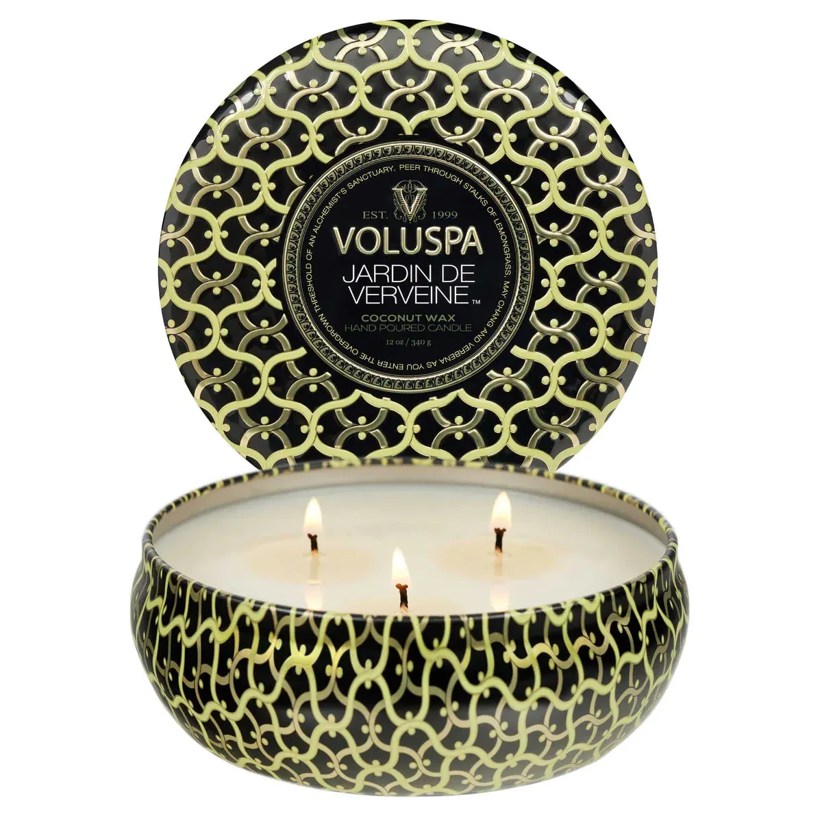 Jardín De Verveine 3 Wick Tin Candle