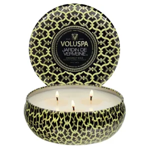 Jardín De Verveine 3 Wick Tin Candle