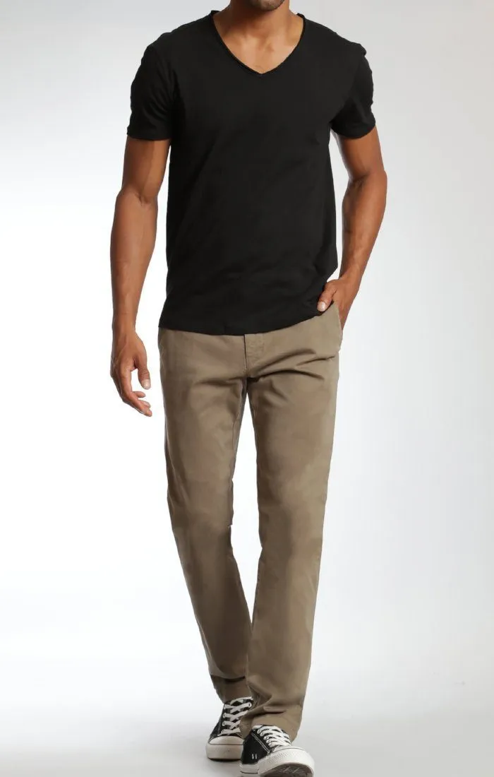 JOHNNY SLIM LEG CHINO IN SAGE TWILL