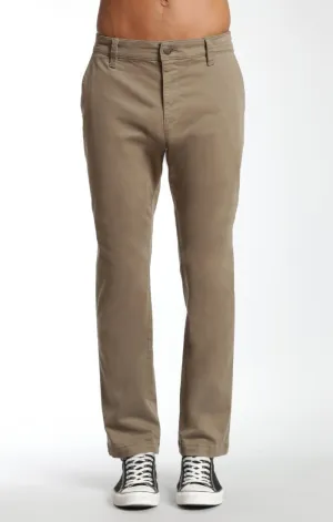 JOHNNY SLIM LEG CHINO IN SAGE TWILL