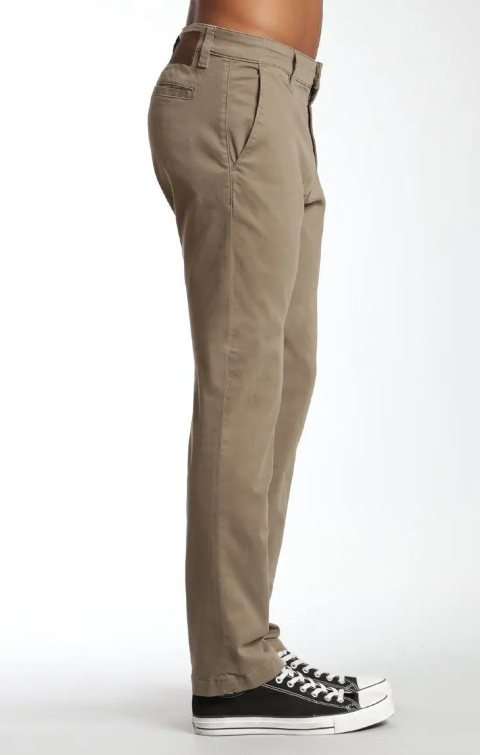 JOHNNY SLIM LEG CHINO IN SAGE TWILL
