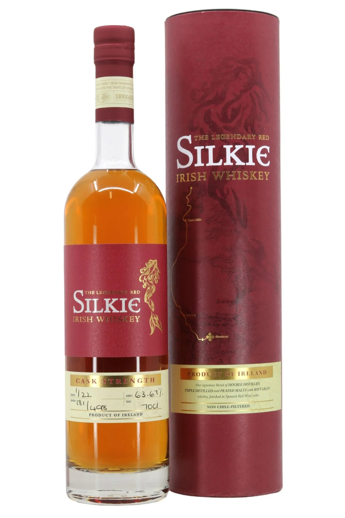 Legendary Red Silkie Irish Whiskey - Cask Strength (Batch 1/22)