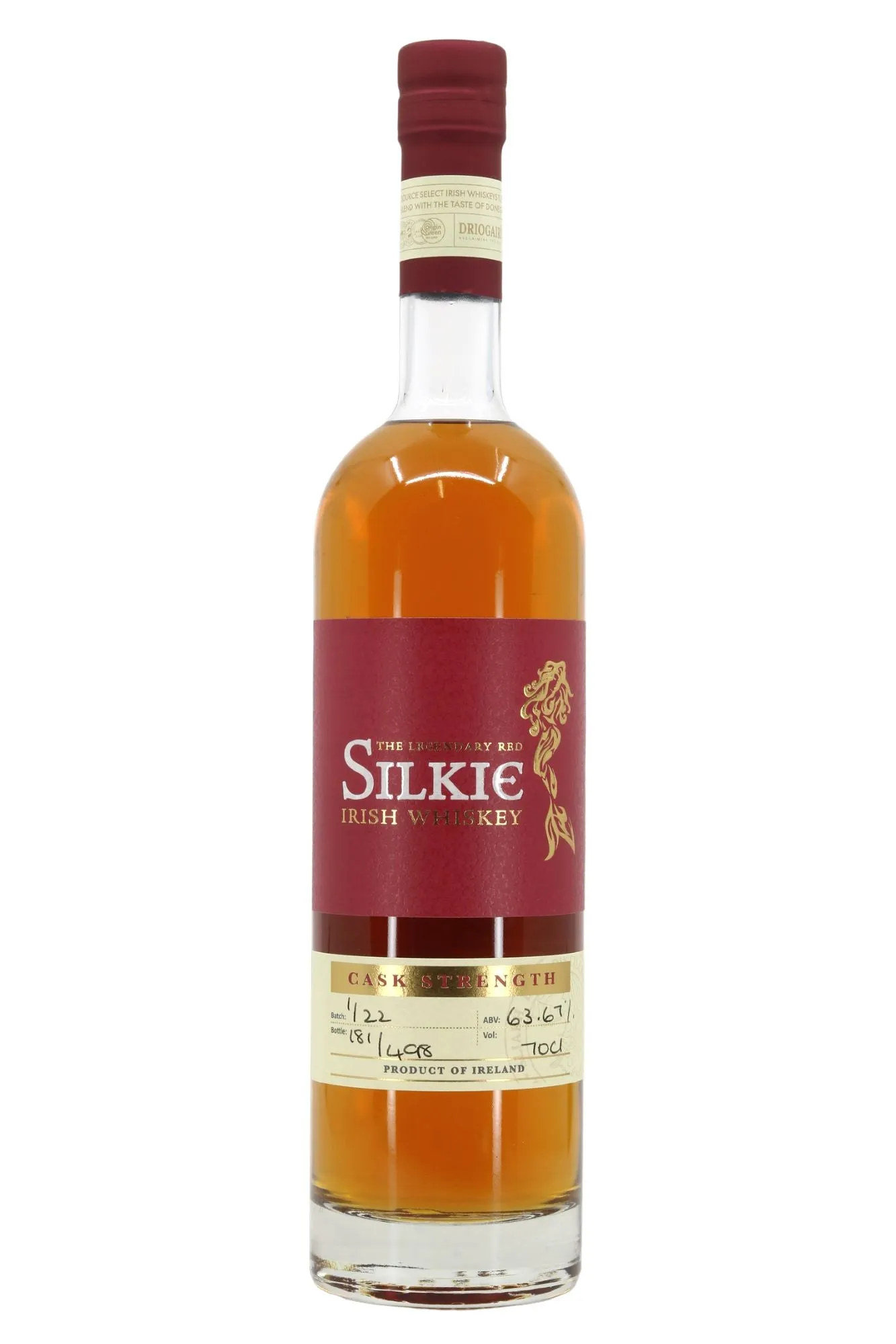 Legendary Red Silkie Irish Whiskey - Cask Strength (Batch 1/22)