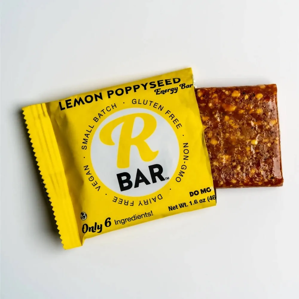 Lemon Poppyseed Energy Bar - 10 Pack