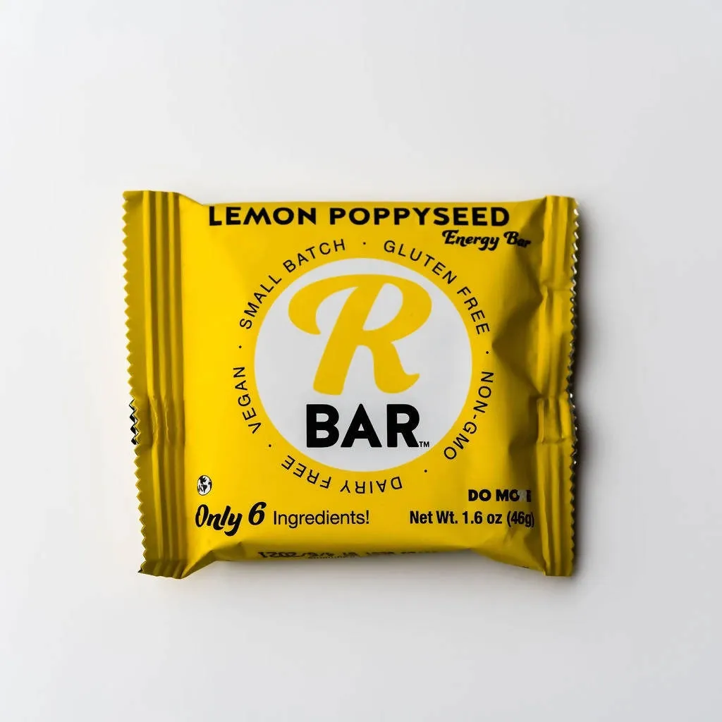 Lemon Poppyseed Energy Bar - 10 Pack
