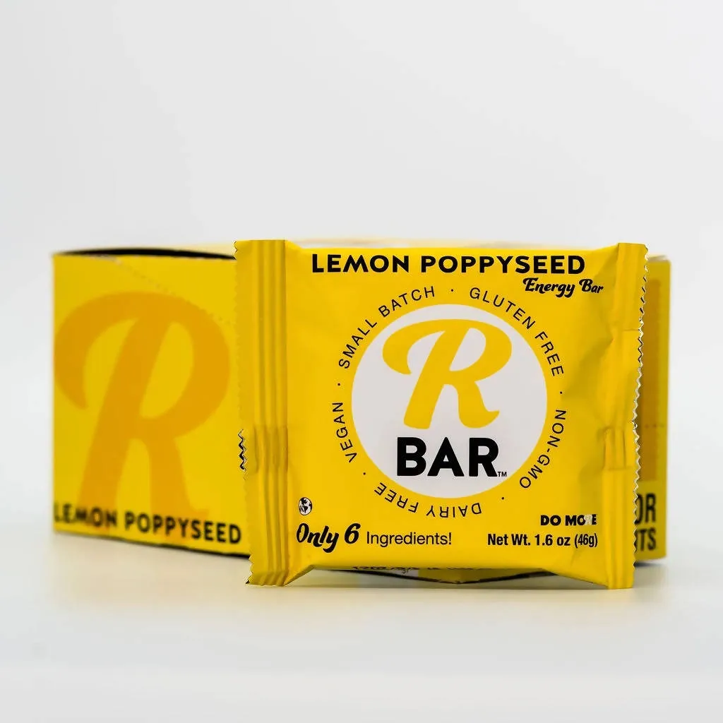 Lemon Poppyseed Energy Bar - 10 Pack