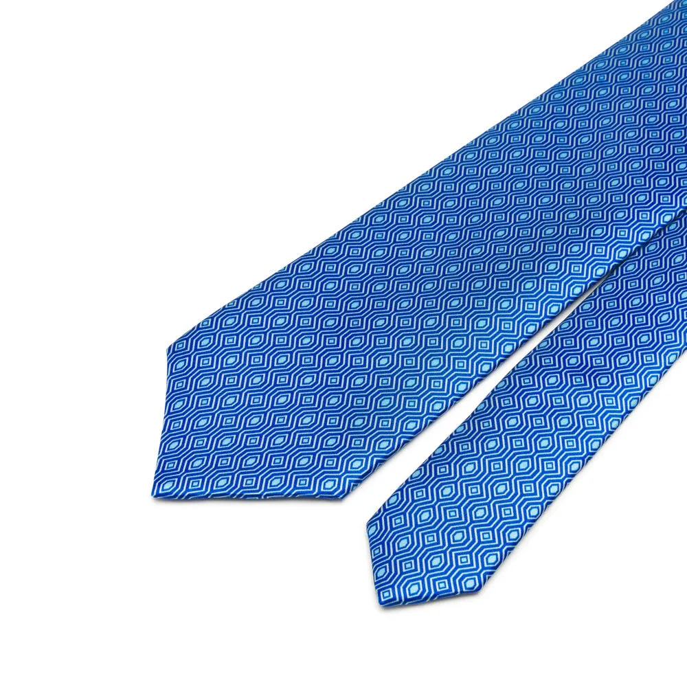 Light Blue Ritz Duchesse Silk Tie