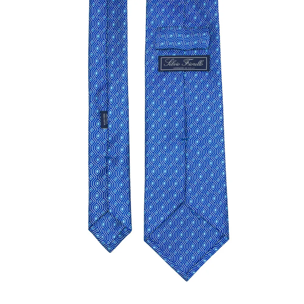 Light Blue Ritz Duchesse Silk Tie