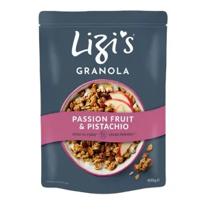 Lizi's Passion Fruit & Pistachio Granola 400g