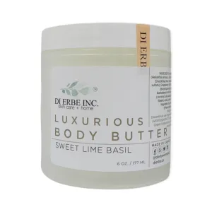 Luxurious Sweet Lime Basil Body Butter