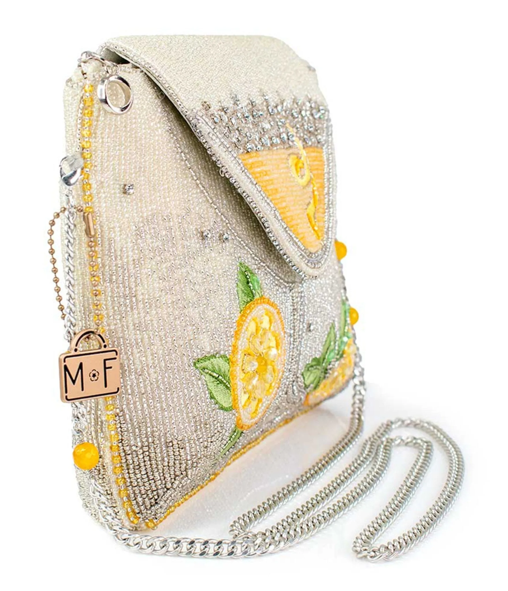 Mary Frances Lemon Drop Handbag