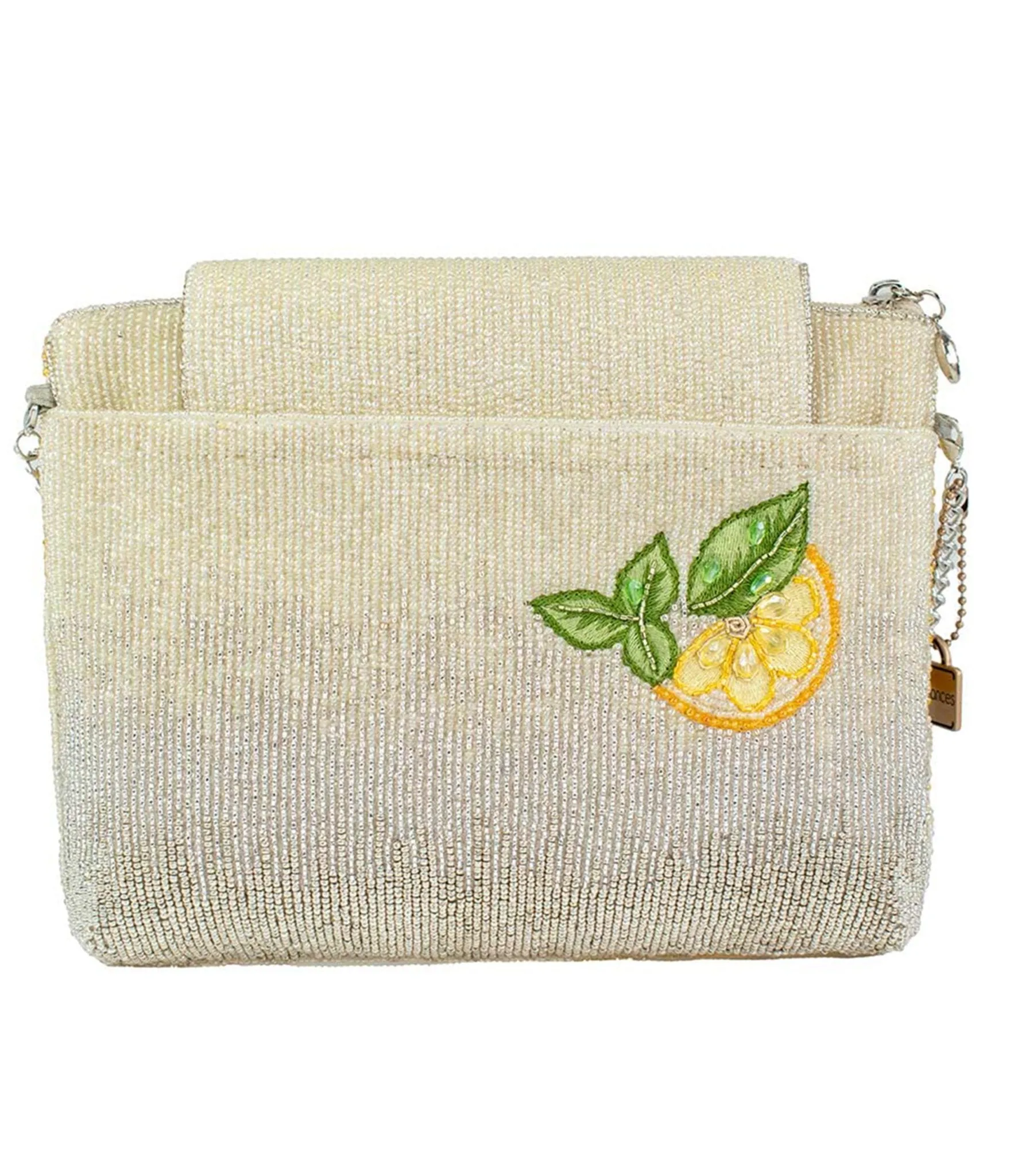 Mary Frances Lemon Drop Handbag