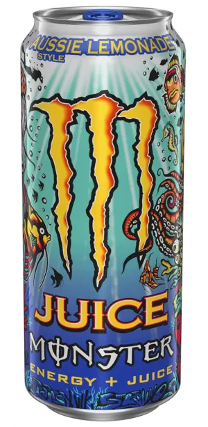 Monster Energy   Juice Aussie Lemonade Drink 16oz