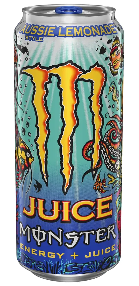Monster Energy   Juice Aussie Lemonade Drink 16oz