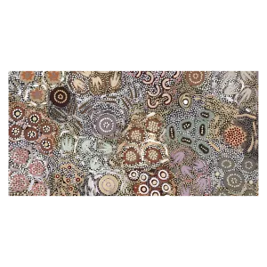 My Great Great Grandmothers Land, Style A, Warm Earthy Tone, By Azeza Possum
