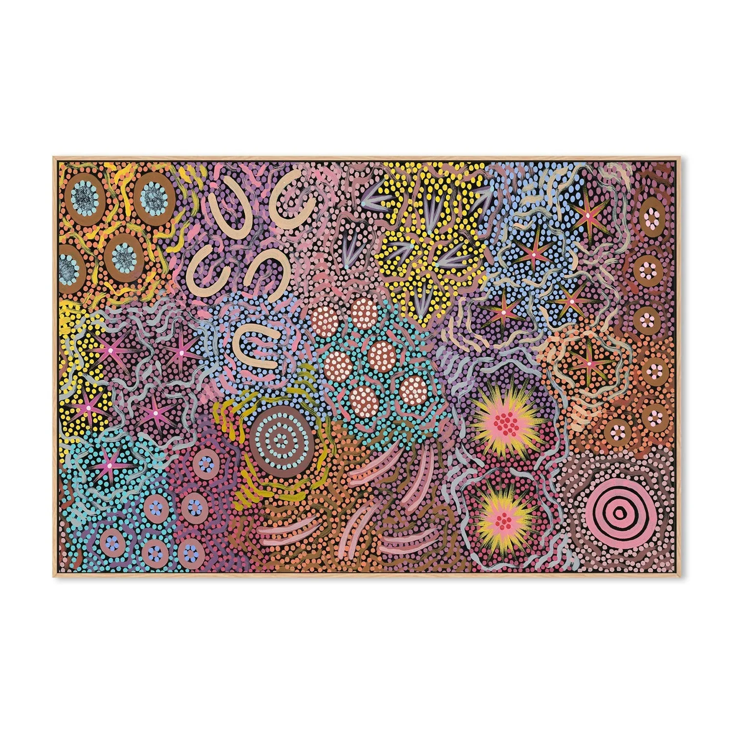 My Great Great Grandmothers Land, Style C, By Azeza Possum
