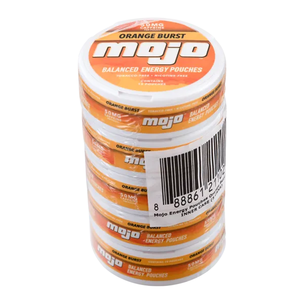 Orange Burst Mojo Balanced Energy Pouches