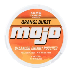 Orange Burst Mojo Balanced Energy Pouches