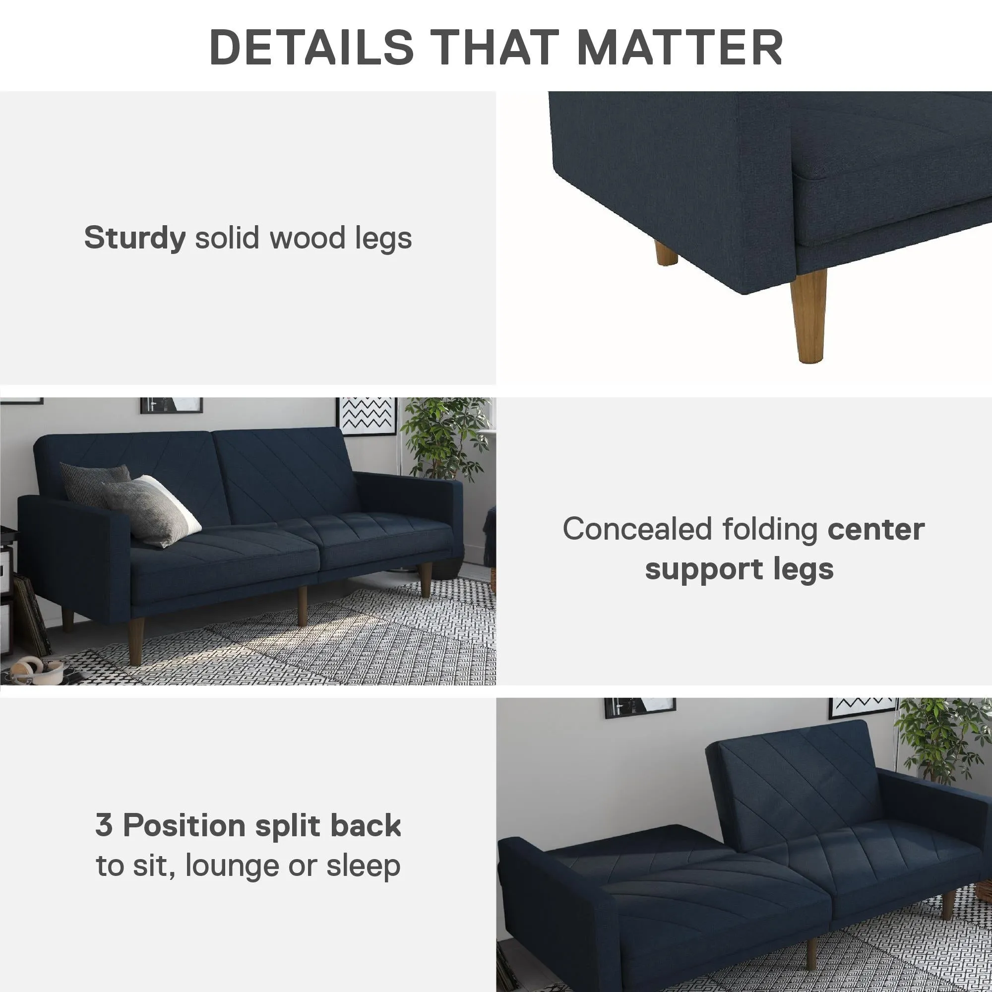 Paxson Futon Sofa Bed