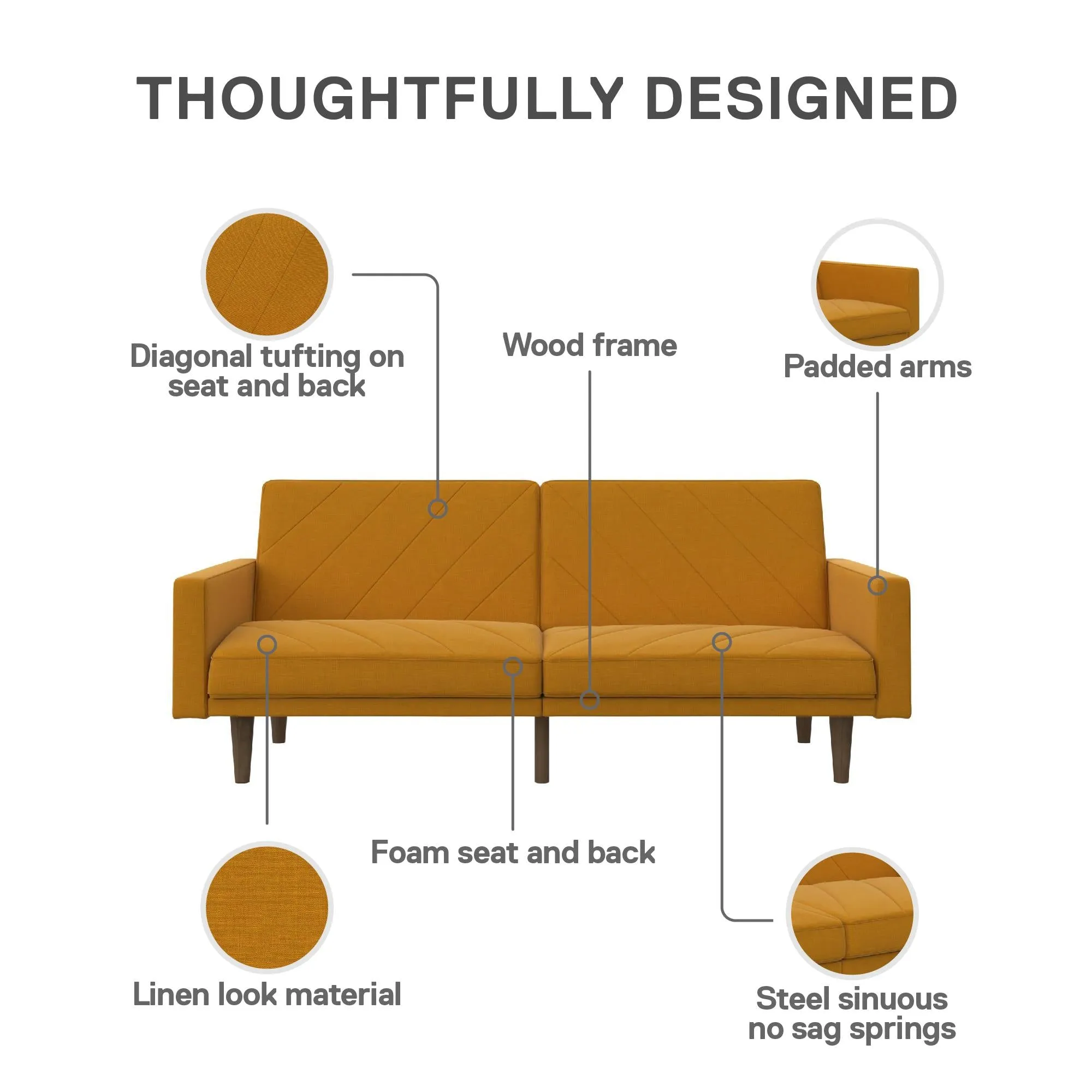Paxson Futon Sofa Bed