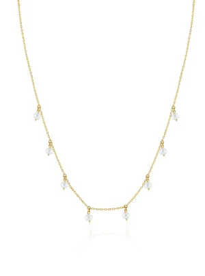 Pearly Droplets Necklace