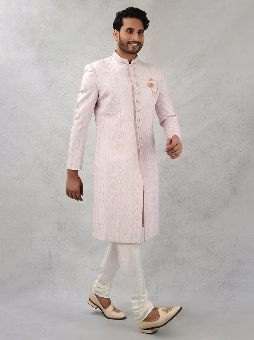 Pink  Sherwani | TULA