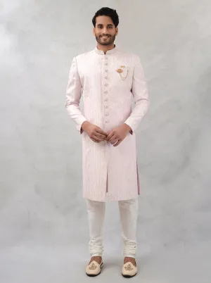 Pink  Sherwani | TULA