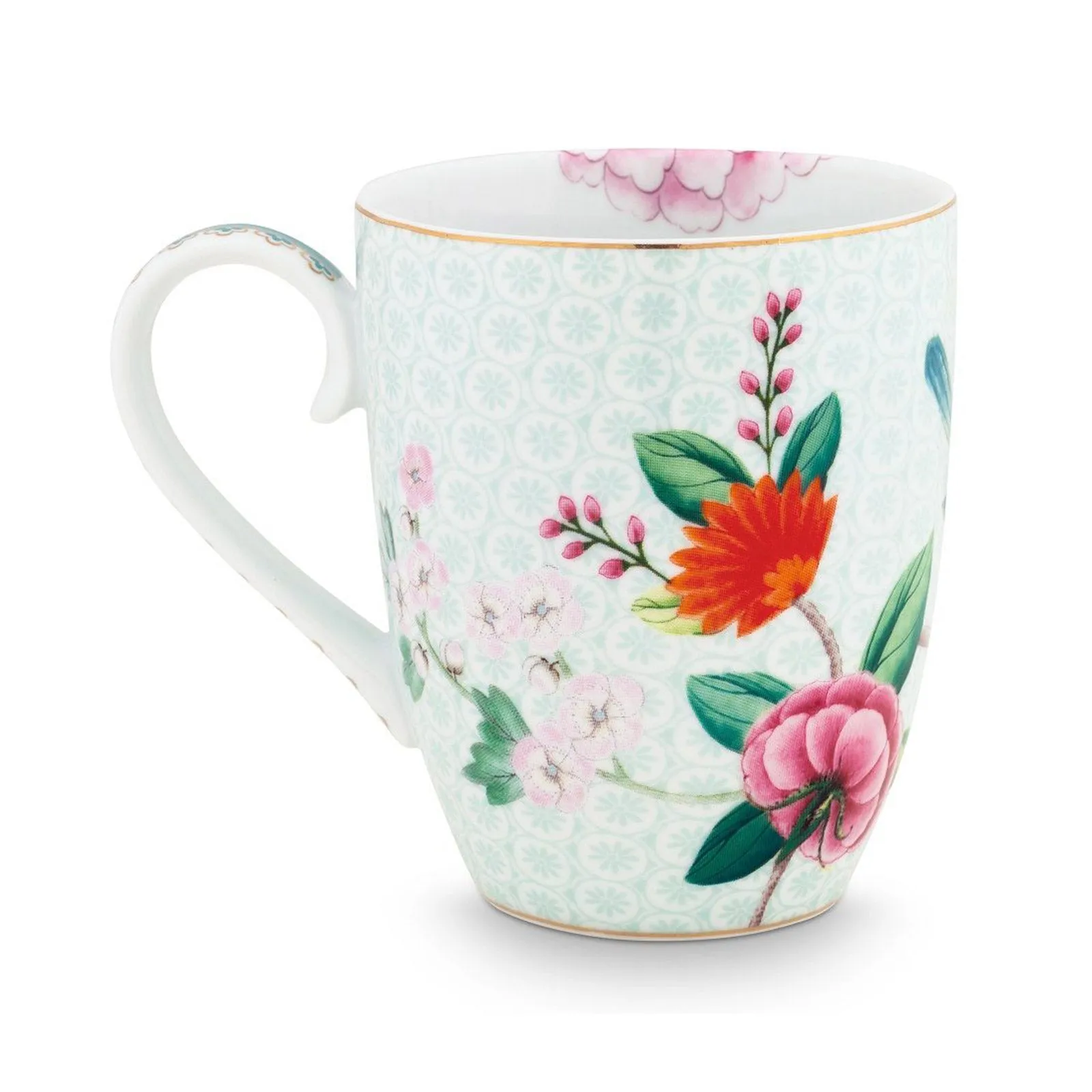 Pip Studio Blushing Birds Large Mug - White