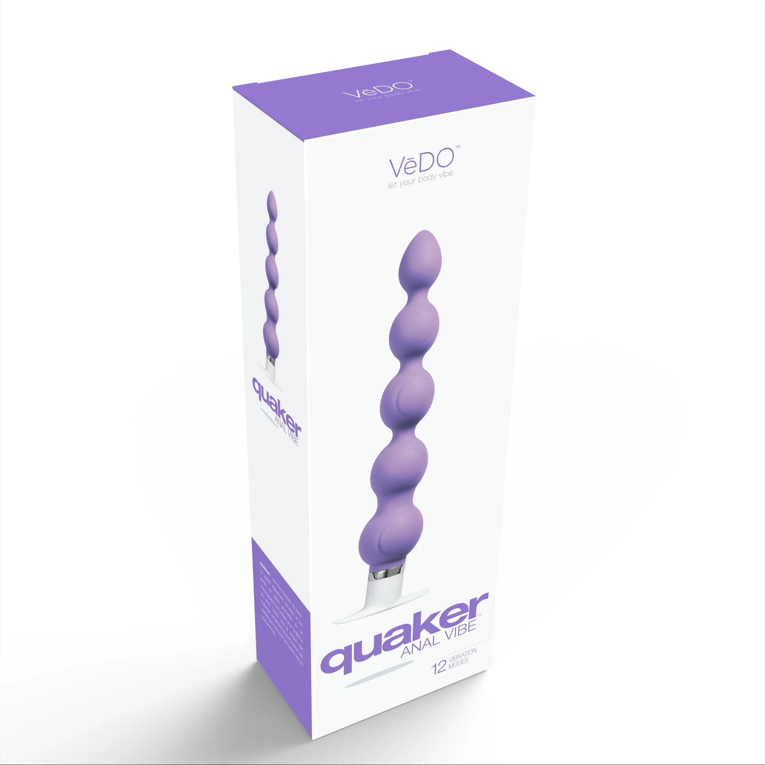 Quaker Anal Vibrator Orchid