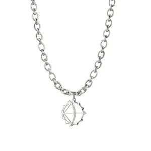 "Strength" Audrey Sterling Silver Necklace