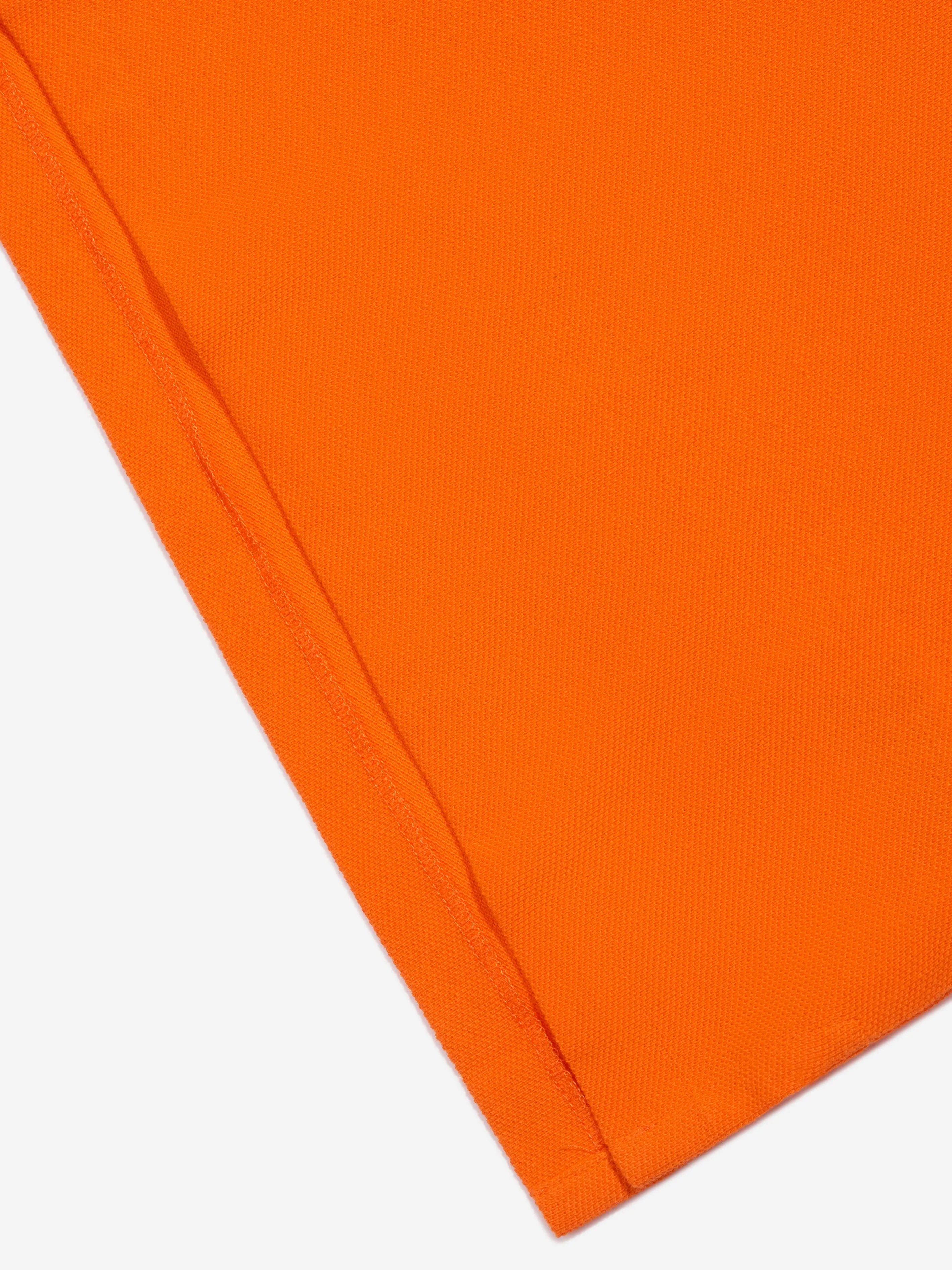 Ralph Lauren Boys Custom Fit Polo Shirt in Orange